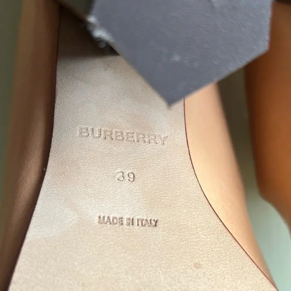Burberry Leather KIERSTEN Mules - Picture 7 of 10